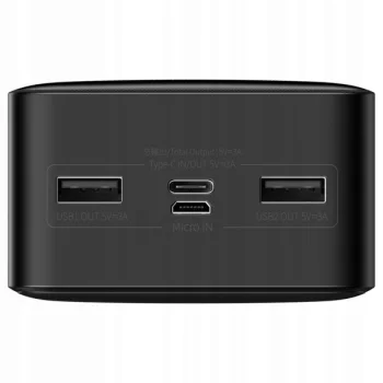 Baseus Powerbank 30000 mAh USB micro USB USB-C 15W