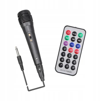 Kaku Głośnik bezprzewodowy Bluetooth Karaoke LED