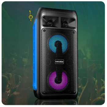 Kaku Głośnik bezprzewodowy Bluetooth Karaoke LED