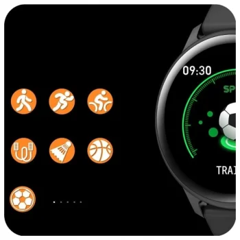 Kivee Smartwatch Zegarek Pomiar Puls Kroki Kalorie