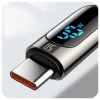 Baseus Kabel przewód USB USB-C z pomiarem 5A 40W