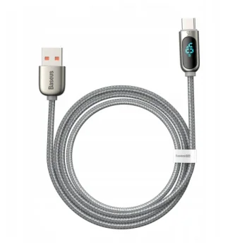 Baseus Kabel przewód USB USB-C z pomiarem 5A 40W