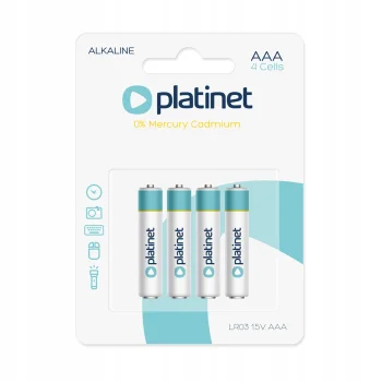 Platinet Bateria alkaliczna AAA R3 1200 mAh 4 szt