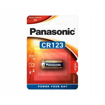 Panasonic Bateria litowa CR123A 3V B1 1400mAh 1szt