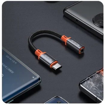 McDodo Adapter przejściówka USB-C mini Jack 3,5mm