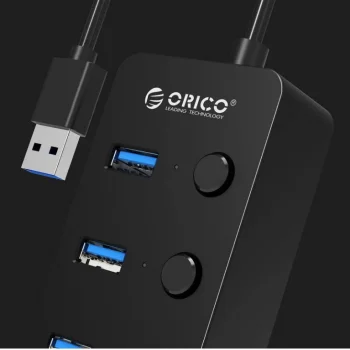 Hub USB 3.0. Orico z włącznikami, 5x USB