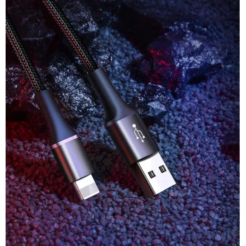Kabel lightning z diodą LED Baseus Halo 1.5A 2m