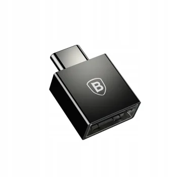 Baseus Adapter przejściówka USB-C - USB 2.0 2,4A