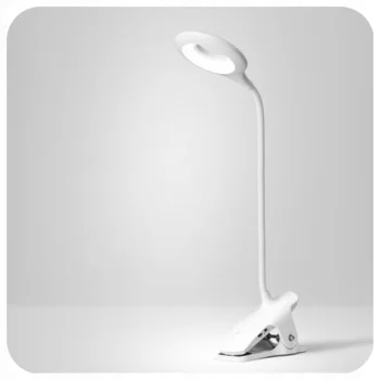 Bezprzewodowa lampa lampka LED z klipsem micro USB