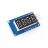 Wyświetlacz LED 7 segmentowy 4-cyfry do mikrokontrolerów Arduino, ESP, Pi