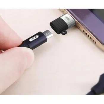 XO Adapter przejściówka micro USB do USB-C typ C