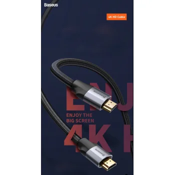 Baseus Kabel HDMI 2.0 Enjoyment 4K, 3D, 1m