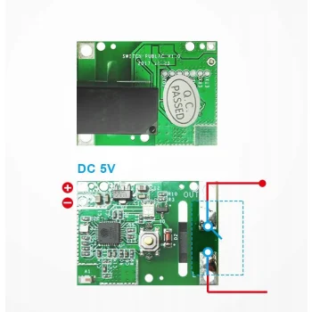 Sonoff RE5V1C 5V DC przekaźnik przełącznik Sterownik WiFi Bezpotencjałowy