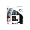 Kingston Canvas kart micro SD SDHC 64GB 100 MB/s