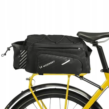 Wozinsky Torba na rower ramię bagażnik + pokrowiec