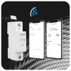 Przekaźnik 63A DIN - Sterownik WiFi Sonoff eWeLink z Pomiarem prądu licznik