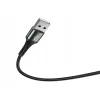 JELLICO Kabel Uniwersalny 3w1 USB do USB-C MicroUSB Lightning 1,2m Oplot 3A