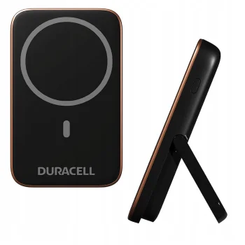 Podstawka + Powerbank Duracell 5000 mAh z ładowaniem indukcyjnym MagSafe