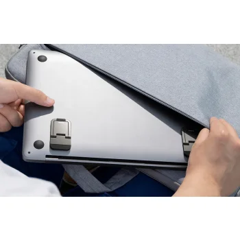 Baseus Samoprzylepne Metalowe Stopki Nóżki podstawki do laptopa