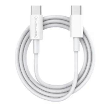 JELLICO - Szybki Kabel USB-C PD QC 3.0- 1m biały - 60W