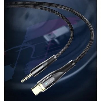 KABEL Adapter przejściówka AUDIO USB-C do Jack 3.5mm - 1,2m