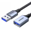 UGREEN Wytrzymały Kabel Przedłużacz USB 3.0 - 1m - Szybki transfer 5Gbps
