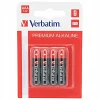Zestaw 4 szt - Bateria alkaliczna Verbatim AAA (R3) 1.5V