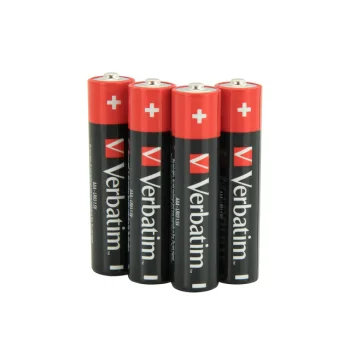 Zestaw 4 szt - Bateria alkaliczna Verbatim AAA (R3) 1.5V