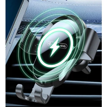 Zestaw JELLICO Uchwyt Grawitacyjny z Ładowarką Indukcyjną na Kratkę Qi 15W