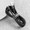 BASEUS Długi 2m Mocny Szybki Kabel USB-C 2A- Oplot USB do Typ-C QC 3.0