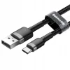BASEUS Długi 2m Mocny Szybki Kabel USB-C 2A- Oplot USB do Typ-C QC 3.0