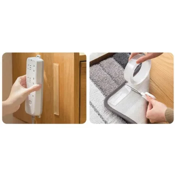 2 x Przeźroczysta Taśma Dwustronna NANO Wielokrotnego użytku Wodoodporna