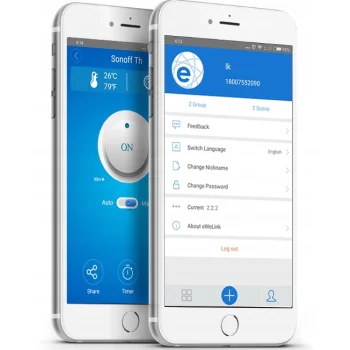 2 x Sonoff Basic Wifi przekaźnik przełącznik Sterownik WiFi 230V eWeLink