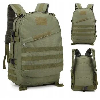 Pojemny Plecak Taktyczny Wojskowy 45L Militarny Survival z Pasem Biodrowym