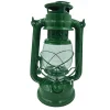 Lampa Naftowa Zielona 24cm Wisząca Przenośna Retro Antyczna Vintage Lampion