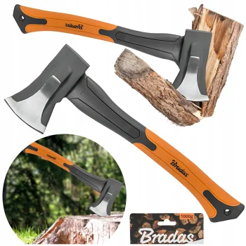 Siekiera Rozłupująca 1kg Mała Siekierka Włókno Szklane FIBERGLASS Bradas