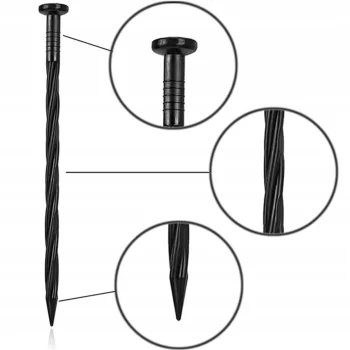 Obrzeże Trawnikowe 10m 6cm + 30 kotw - Obrzeże Ogrodowe 60mm Border