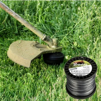 Żyłka do kosy podkaszarki GWIAZDKA WZMACNIANA Tnąca 2,7mm x 100m Bradas