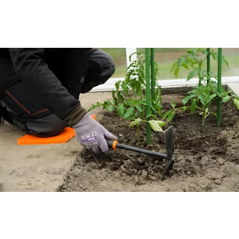 Pazurki Ogrodnicze + Motyczka Szeroka Metalowa Stalowa DE LUXE Bradas 2in1