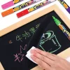 Marker Pisak kredowy Suchościeralny Zmywalny do tablic szkła 10 Kolorów MIX