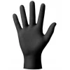 Rękawiczki Nitrylowe M 3D Czarne Mocne GRUBE Warsztatowe 100 szt MedaSept