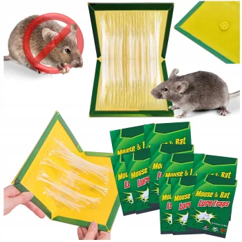 30 x Lep Na Myszy Gryzonie Mocny - Pułapka Łapki Klejące Na Myszy - 30 sztuk