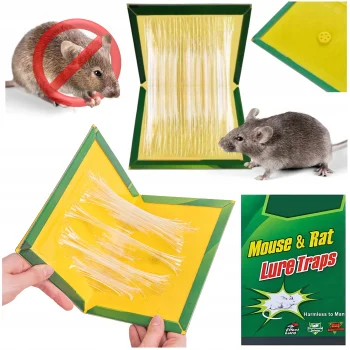 30 x Lep Na Myszy Gryzonie Mocny - Pułapka Łapki Klejące Na Myszy - 30 sztuk