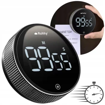 Minutnik kuchenny Timer Czasomierz Elektroniczny Magnes Cyfrowy LED