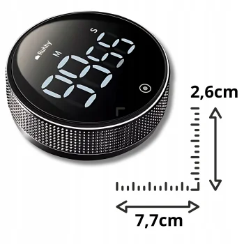 Minutnik kuchenny Timer Czasomierz Elektroniczny Magnes Cyfrowy LED