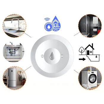 Czujnik Zalania ZigBee TUYA Smart Life Sensor wycieku wody ZB IP66 Slim