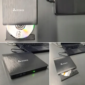 Napęd zewnętrzny Nagrywarka DVD Zewnętrzna USB 3.0 Odtwarzacz CD + 1 płyta