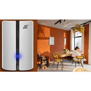 Bezprzewodowy Dzwonek Do Drzwi Furtki Kinetyczny Bezbateryjny Radiowy IP44