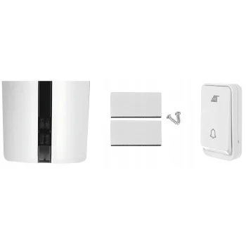 Bezprzewodowy Dzwonek Do Drzwi Furtki Kinetyczny Bezbateryjny Radiowy IP44