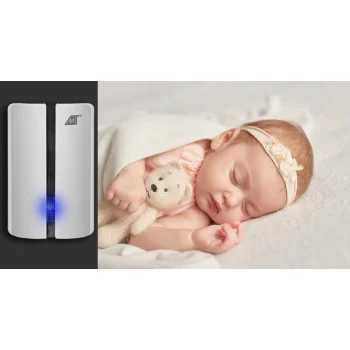 Bezprzewodowy Dzwonek Do Drzwi Furtki Kinetyczny Bezbateryjny Radiowy IP44